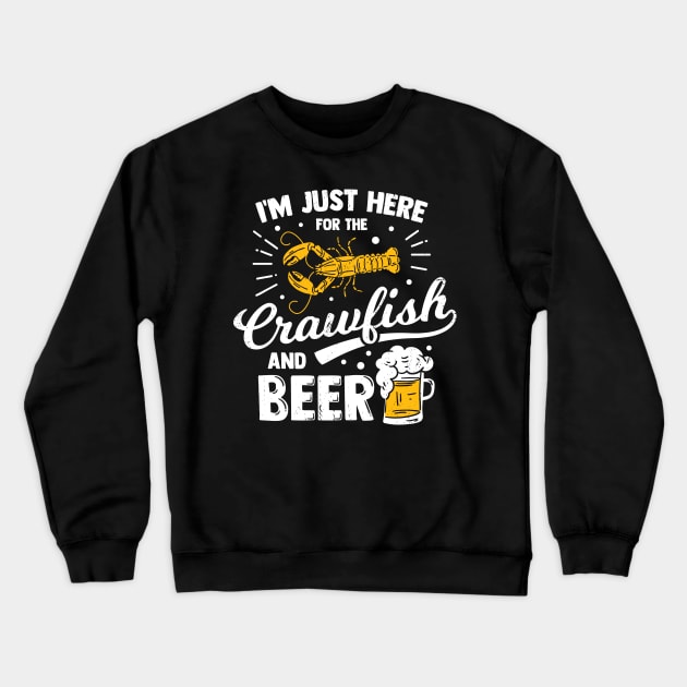 Crawfish Season Crawdad Boil Crayfish Gift Crewneck Sweatshirt by Dolde08